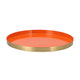 Marrakech Orange Tray 33 Cm