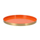 Marrakech Orange Tray 33 Cm
