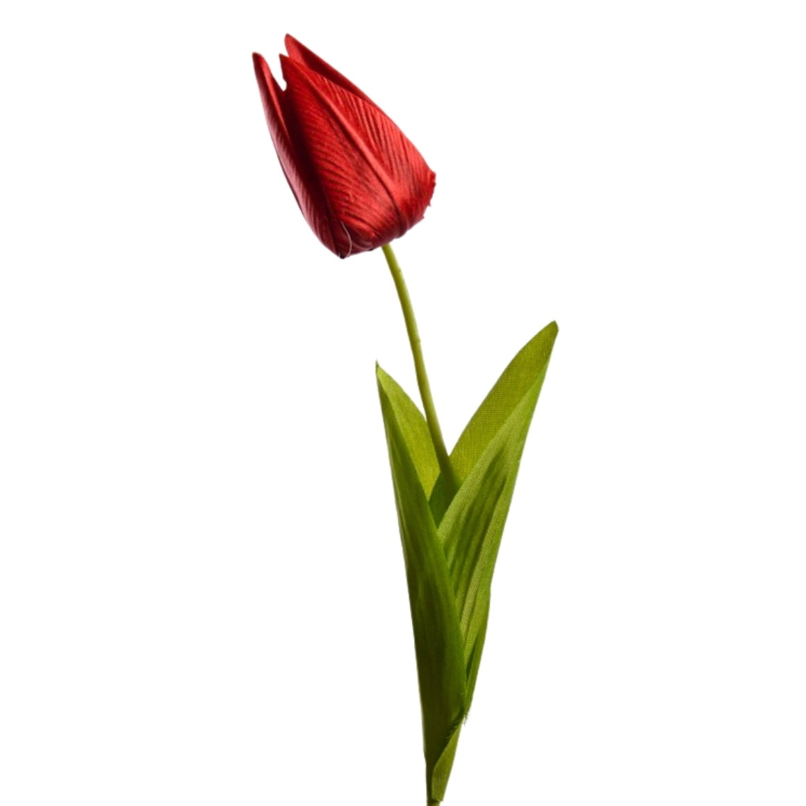 Artificial Tulip Flower Silk Red 50 Cm