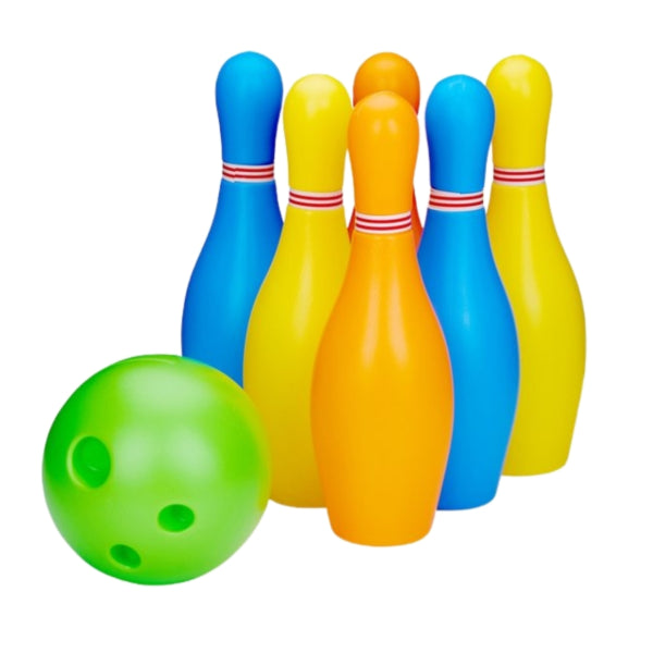 Kids' 7-piece Bowling Set 19 Cm
