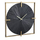 Ptmd Wall Clock Oxxo Gold-colored/black 53 Cm