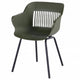 Hartman Garden Chair Jill Rondo Black/moss Green 78 Cm
