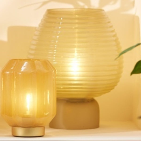 Light & Living Alenna Led Battery-operated Table Lamp Petrol 27 Cm