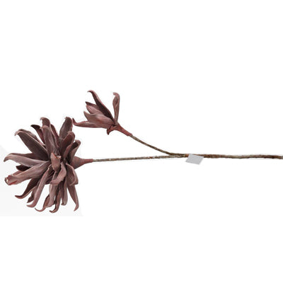 Foam Flower Lisa 38 Bordeaux 86 Cm