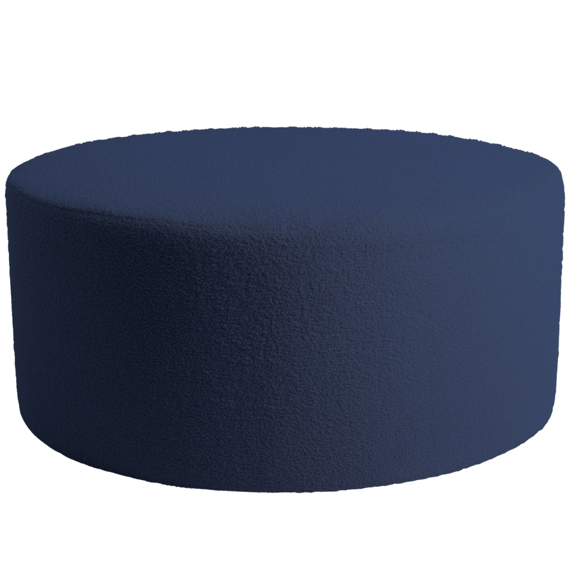 Ptmd Evie Teddy Pouf Blue 90 Cm
