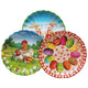 Disposable Cardboard Plate Easter 23 Cm Assorted