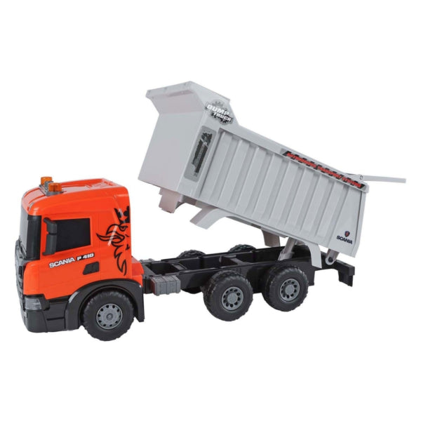 Самосвал Scania за 2 игри със светлина и звук 48 см