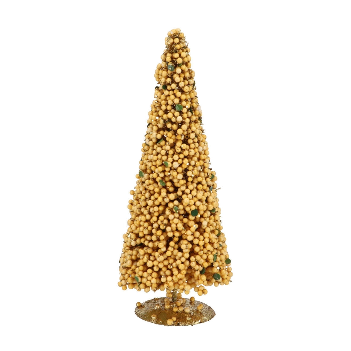 Sparkle Berry Christmas Tree Sand/gold 50 Cm