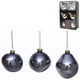 Xmas By Moos Christmas Baubles Grey 8 Cm 6 Pieces