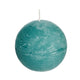 (r) Spaas Ball Candle Emerald Green 8 Cm