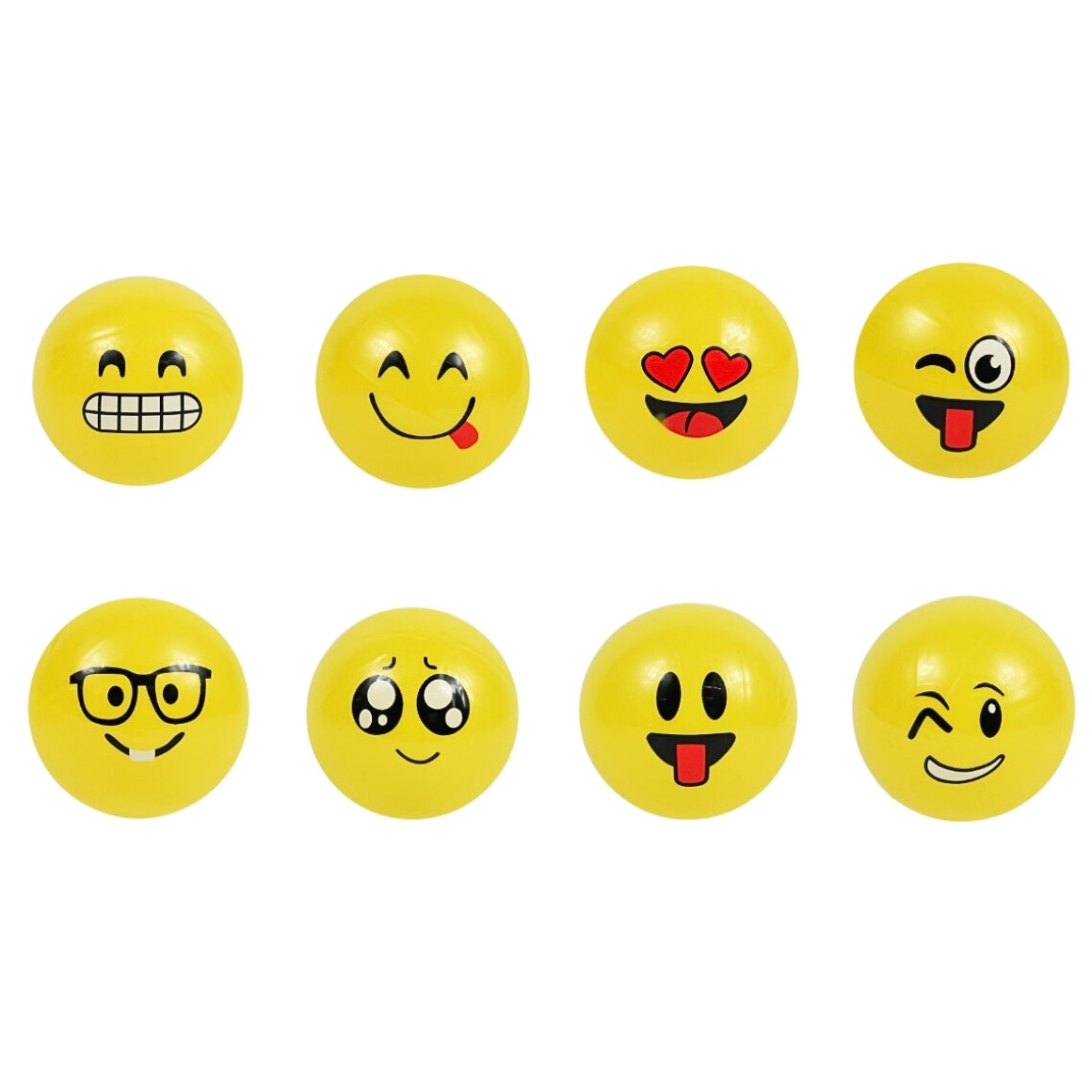 Plastic Ball Happy Face 23 Cm