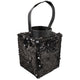 Lofty Glam Square Lantern Black 27 Cm