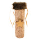 Christmas Gift Bag Cork Look Brown 38 Cm