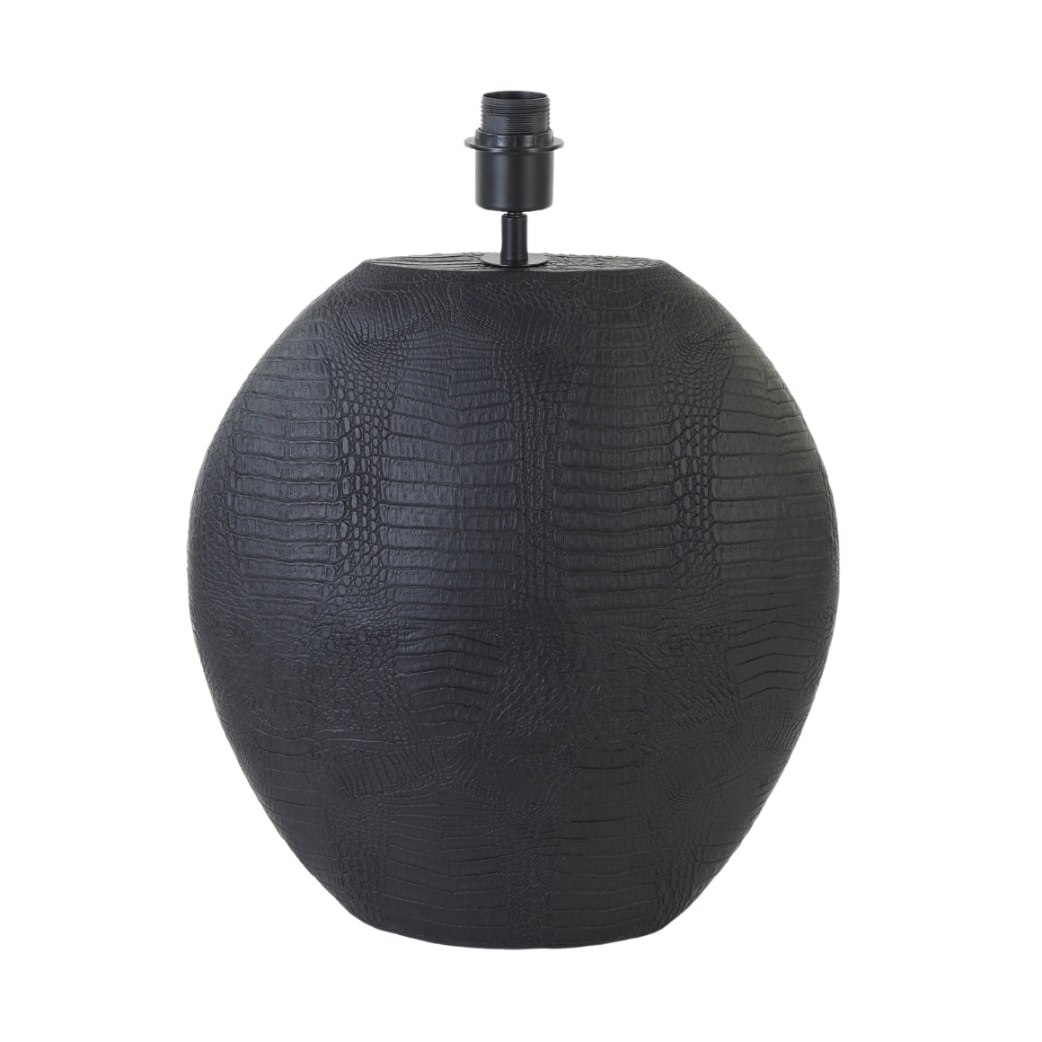 Light & Living Lamp Base Skeld Eu Plug Black 48 Cm