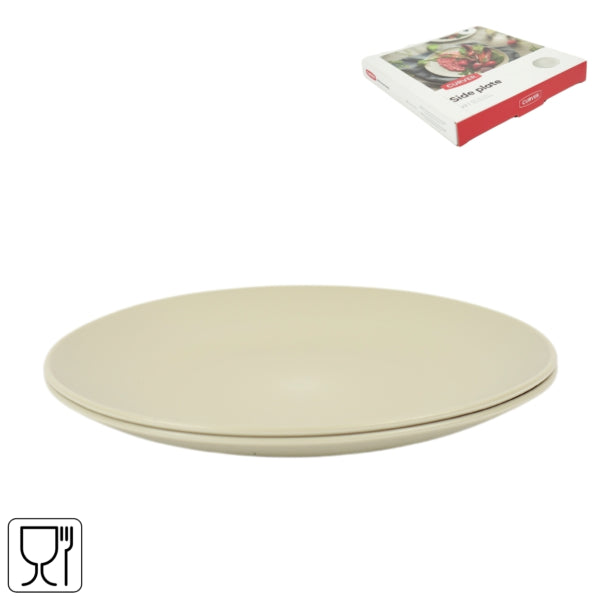 Curver Breakfast Plate Grey-green 20 Cm Set Of 2