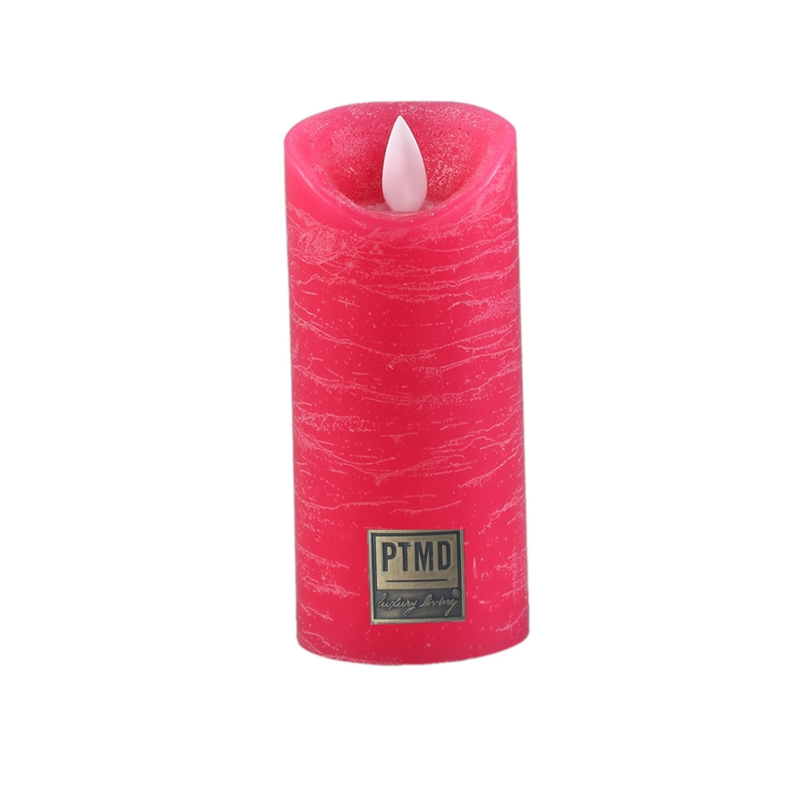 Ptmd Led Battery-operated Pillar Candle Xs Bright Pink 5.5 X 12.5 Cm