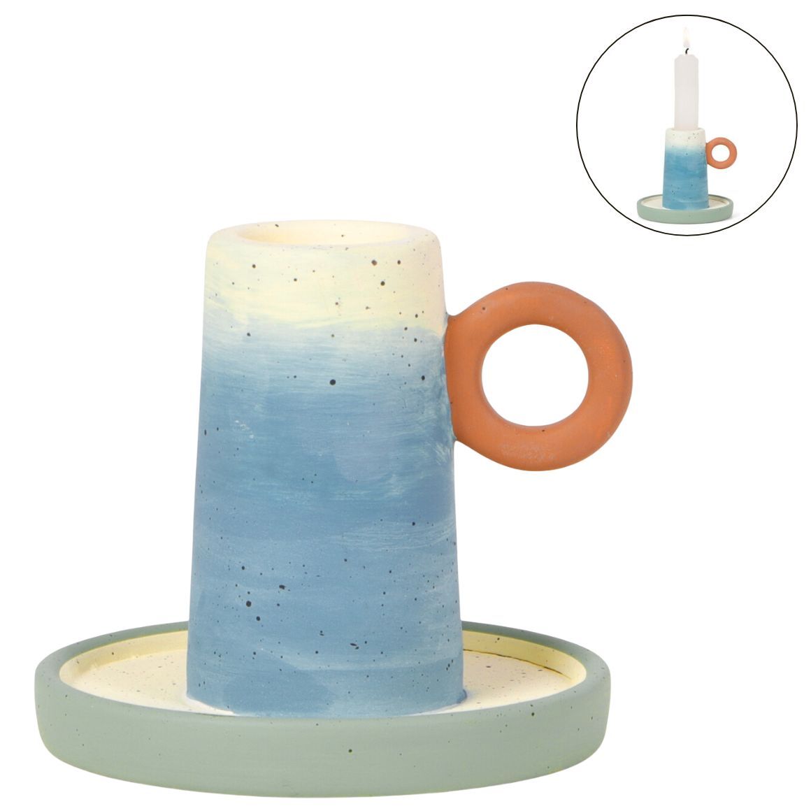 Senza Candlestick Lima S 8.5 Cm