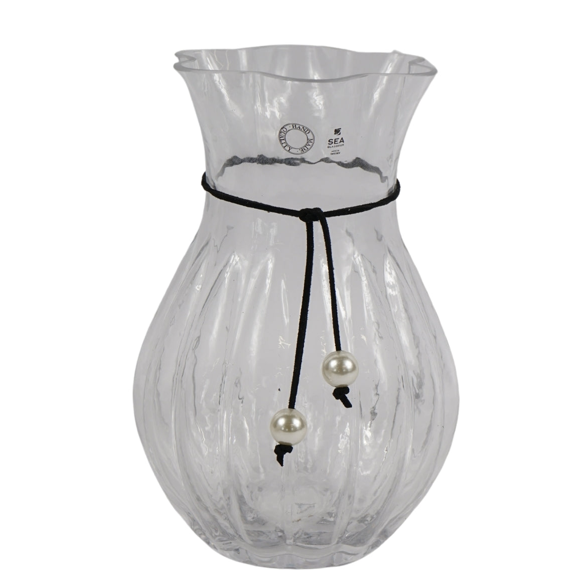 Vase Sagaform Pärla Transparent 22 Cm