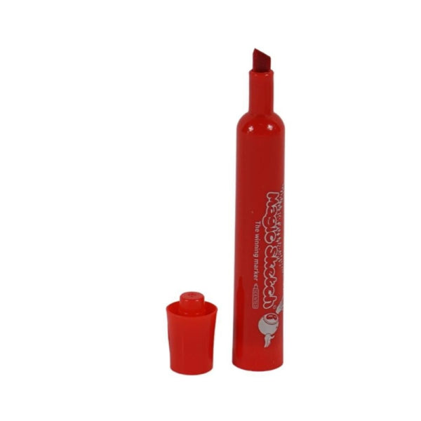 402084 Markere Magic Sketch Roșii Cu Miros 12 Cm Set De 12