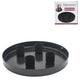 Metal Candle Holder Tray Black 20 Cm
