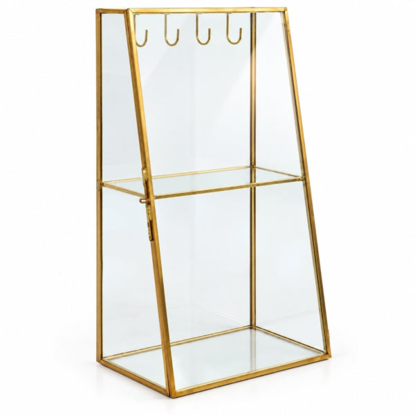 Gold-colored Jewelry Storage Box 31 Cm