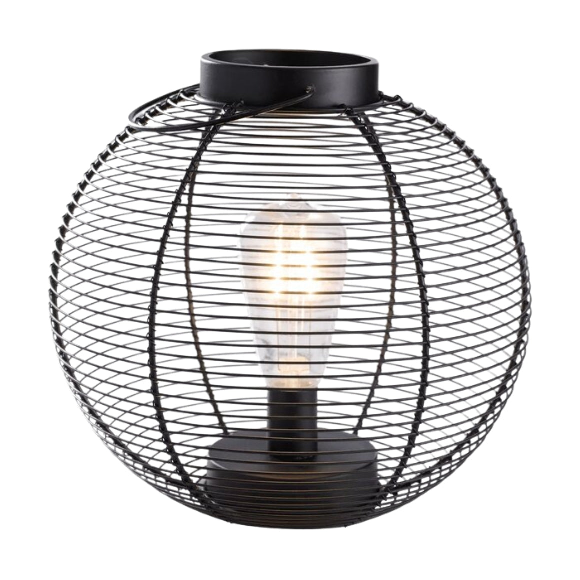Outfit Outdoor Led Battery-operated Lantern Black 28 Cm