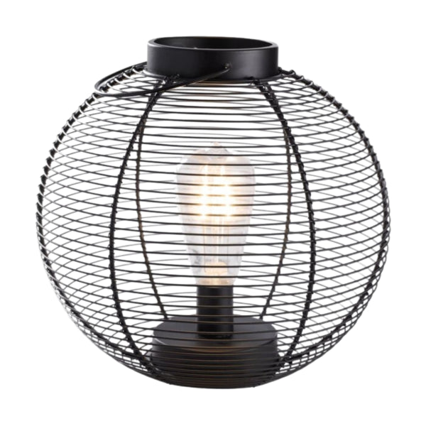 Felszerelés Outdoor Led elemmel működő lámpás fekete 28 cm