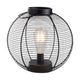 Felszerelés Outdoor Led elemmel működő lámpás fekete 28 cm
