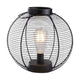 Outfit Outdoor Led Battery-operated Lantern Black 28 Cm