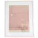 Pink Photo Frame With Passe-partout 30 X 40 Cm