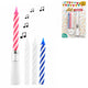 Melody Happy Birthday Cake Candles 5-piece