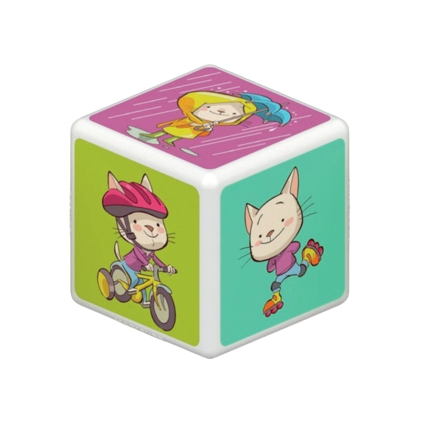 Set de 2 cuburi magnetice Geomag Magicube Oscar & Chips Park