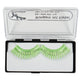Jofrika Cosmetics False Eyelashes Green/silver 9.5 Cm B-grade