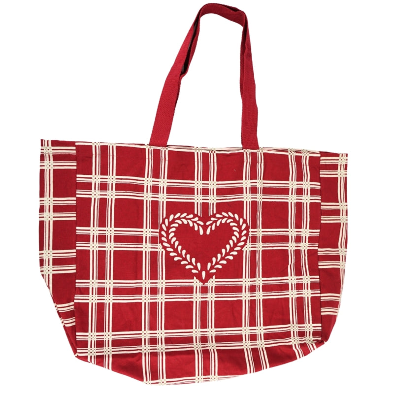 Shopper Heart Red/white 56 Cm