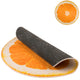 Out Of The Blue Rug Orange Around 80 Cm