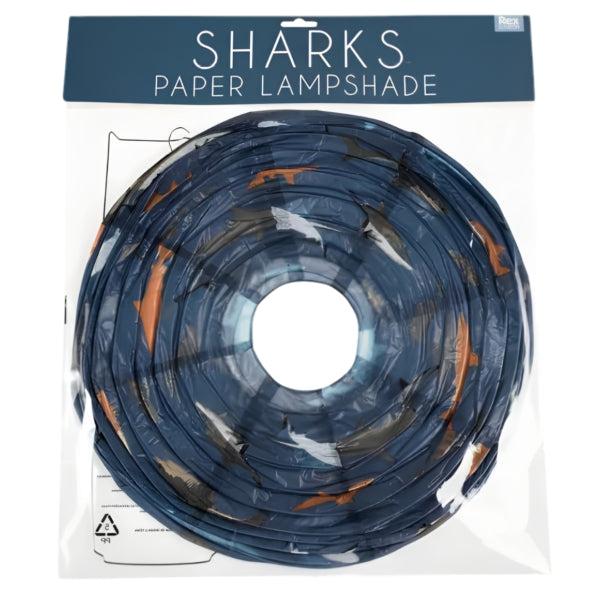Rex London Lantern Sharks Paper 40 Cm