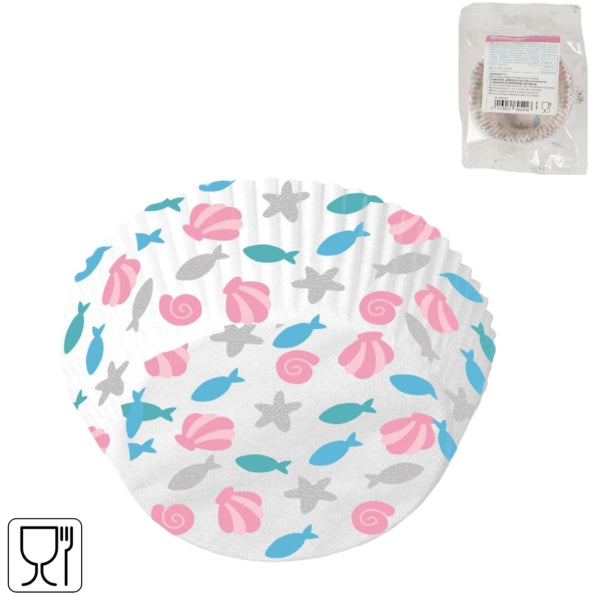 Forma para Cupcake 5 Cm 48 Peças
