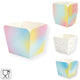 Paper Snack Box 9 Cm 6 Pieces 3 Assorted