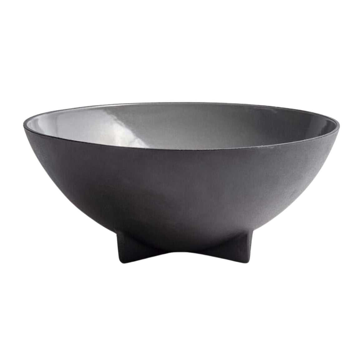 Orrefors Jernverk Bowl Cast Iron Black 25 Cm