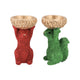 Jingle Squirrel Bowl Red/green 17 Cm 2 Assorted