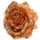 Everlands Rose On Clip Orange 14.5 Cm