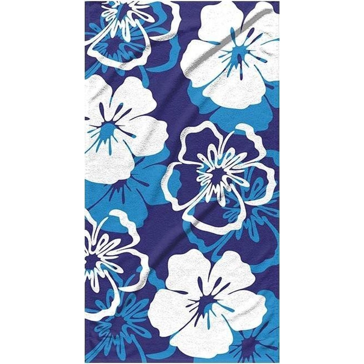 Ocean Hibiscus Bath Towel Xl 75 X 150 Cm