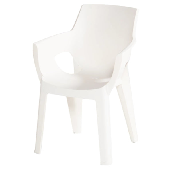 Hartman Stackable Garden Chair Ivy White 85 Cm