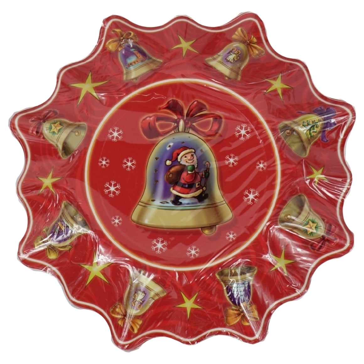 Paper Plate Christmas Bell 28 Cm Set Of 3
