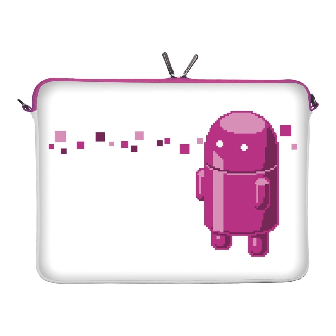 Digittrade Laptop Sleeve Pink Robot 15.6 Inches