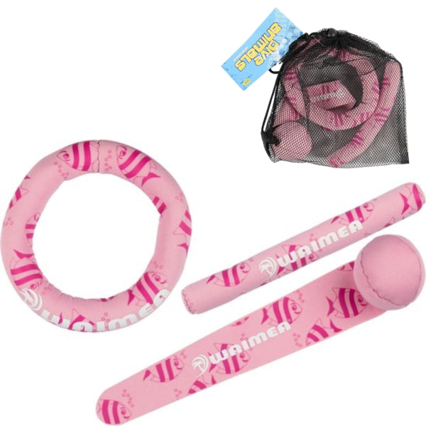 Waimea Diving Set Pink Set Of 3