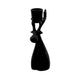 Dobra Candlestick Black 14 Cm