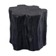 Ptmd Side Table Fennah Tree Stump Aluminium Black 37 Cm
