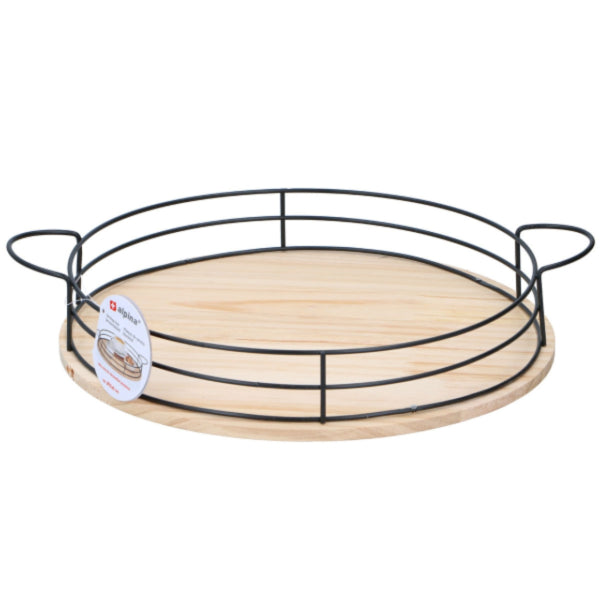 Alpina Wooden Tray 43 Cm