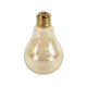 Amber Light Bulb Vase 12 Cm
